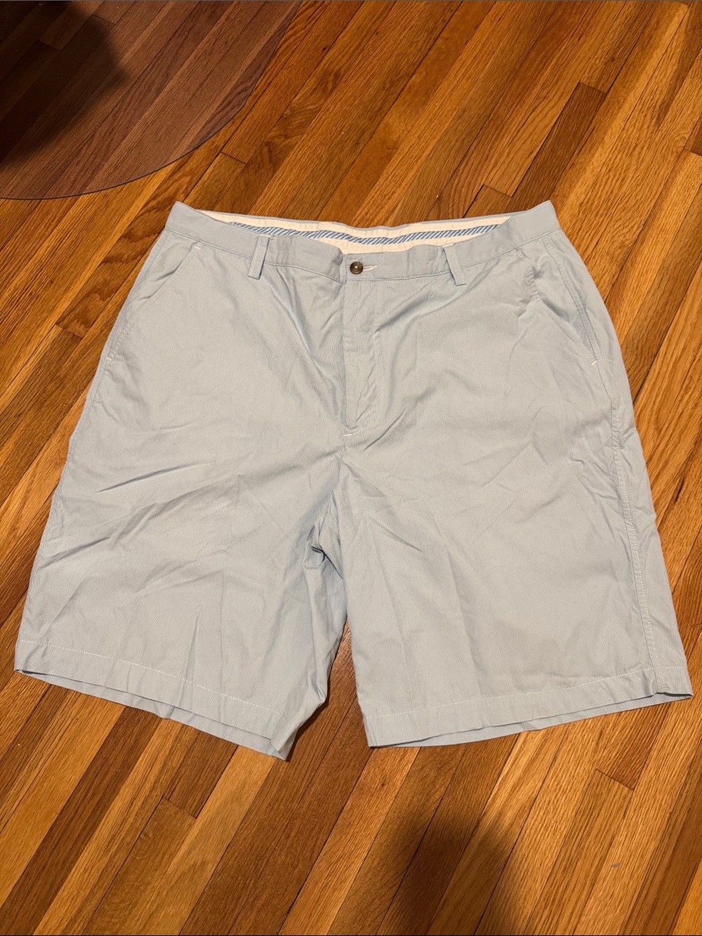 FootJoy Light Blue Flat Front Men's Shorts